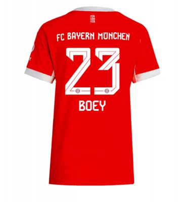 Bayern Munich Sacha Boey #23 Primera Equipación Mujer 2025-26 Manga Corta